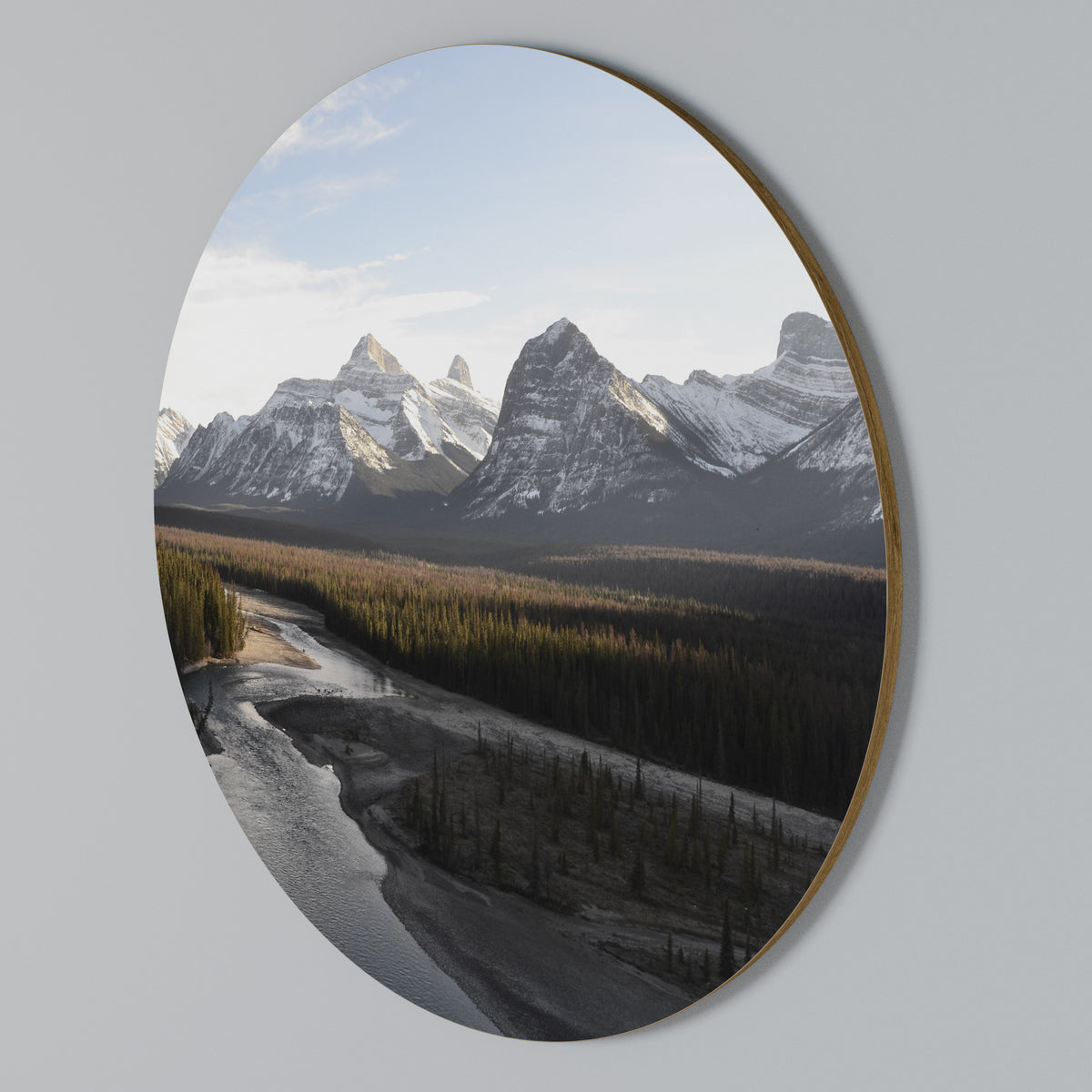 ECHOES OF NATURE'S SPLENDOR Kulatá nástěnná dekorace