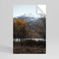 AUTUMN'S SILENT EMBRACE Svislý samolepicí plakát
