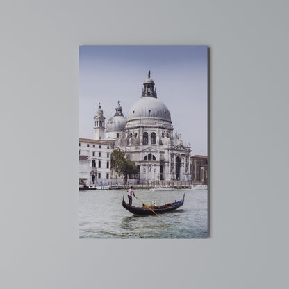 GONDOLA SERENADE Vertical Canvas Print