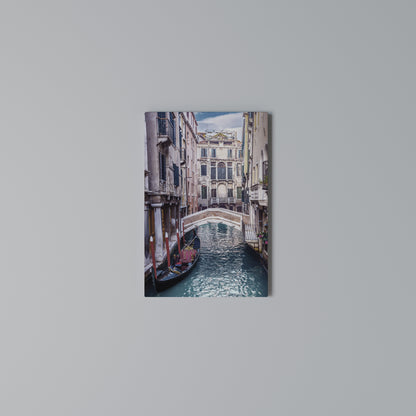 GONDOLA GLIDE Vertical Canvas Print