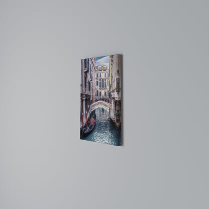 GONDOLA GLIDE Vertical Canvas Print