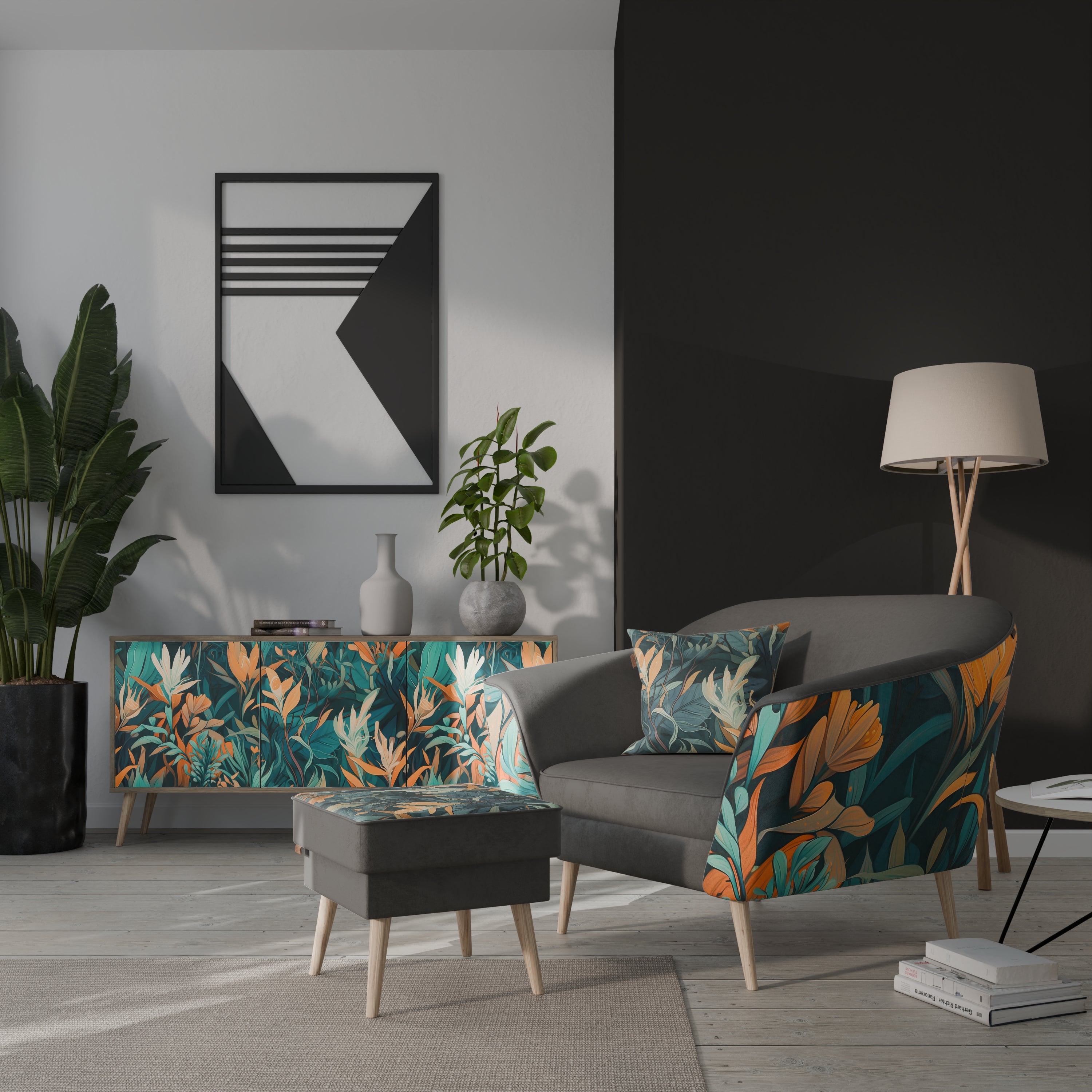 FLORAL SERENITY AURORA Armchair