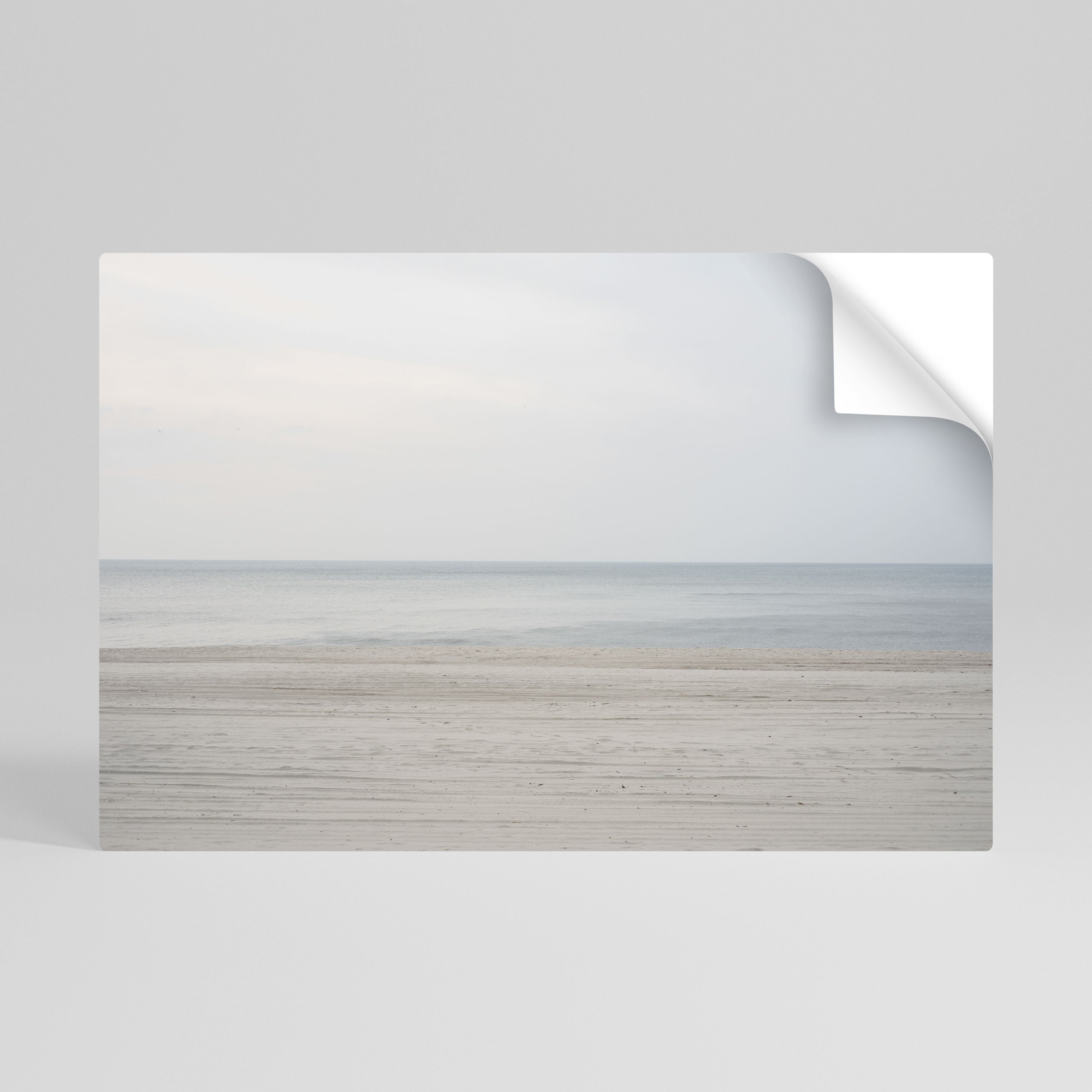 MISTY SEAS OF CALM Peel and Stick Horizontal Poster
