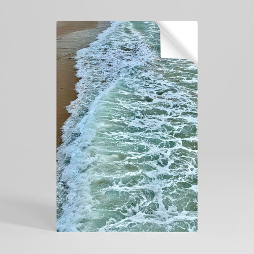 WAVES OF TIME Svislý samolepicí plakát