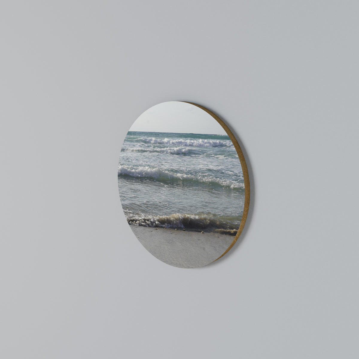 WAVES OF TRANQUILITY Kulatá nástěnná dekorace