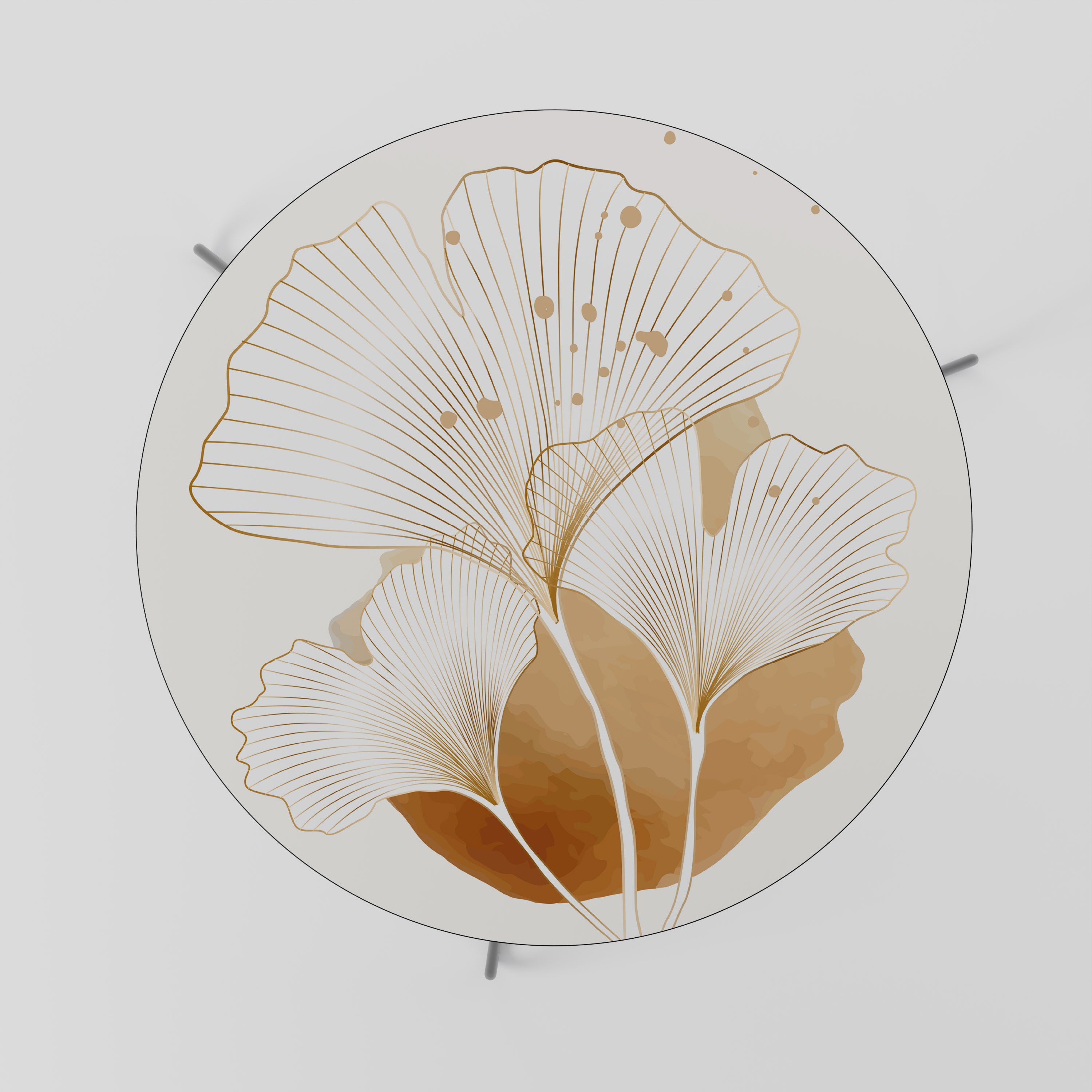 GOLDEN GINKGO DREAMS Konferenční stolek
