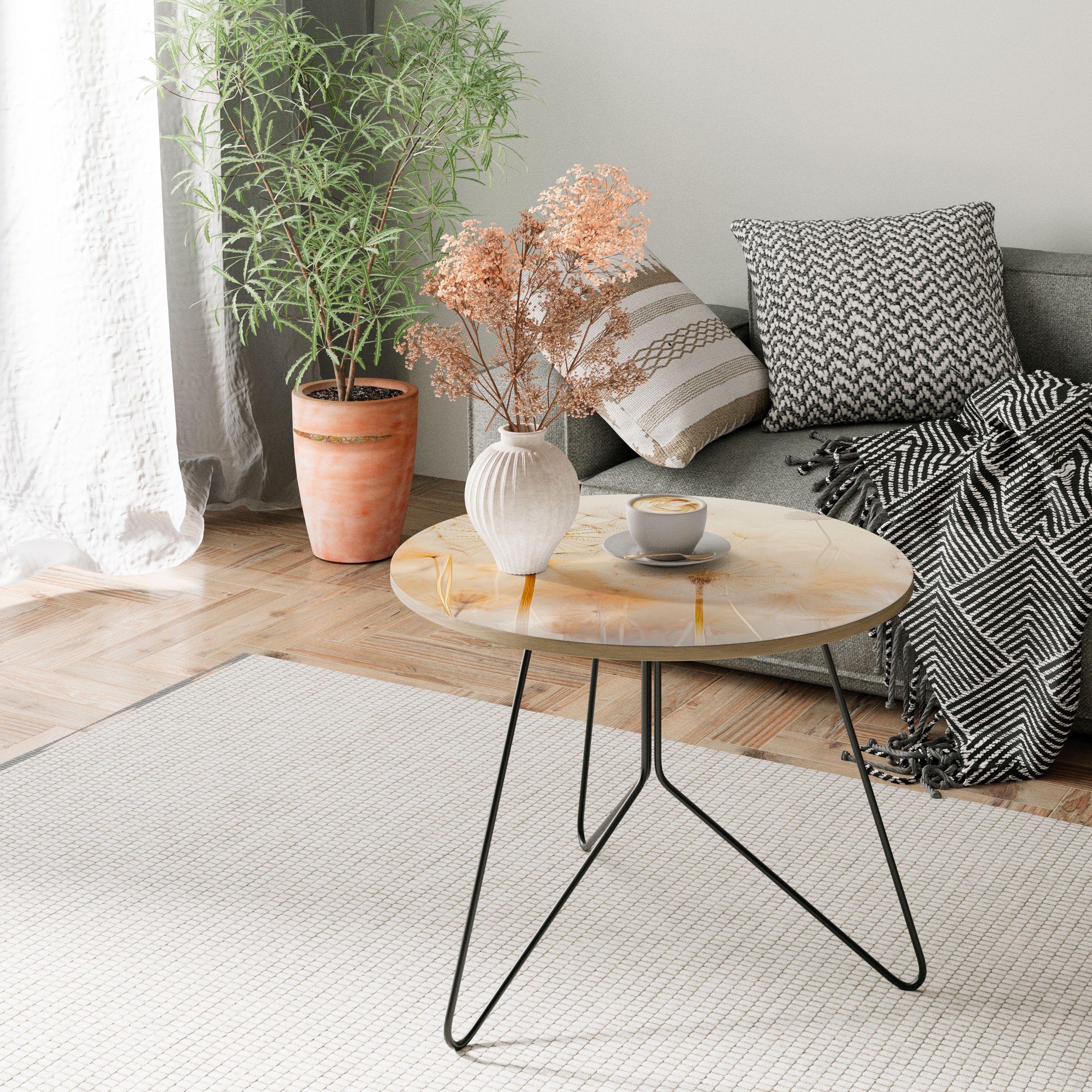 DREAMY DANDELION FIELDS Coffee Table