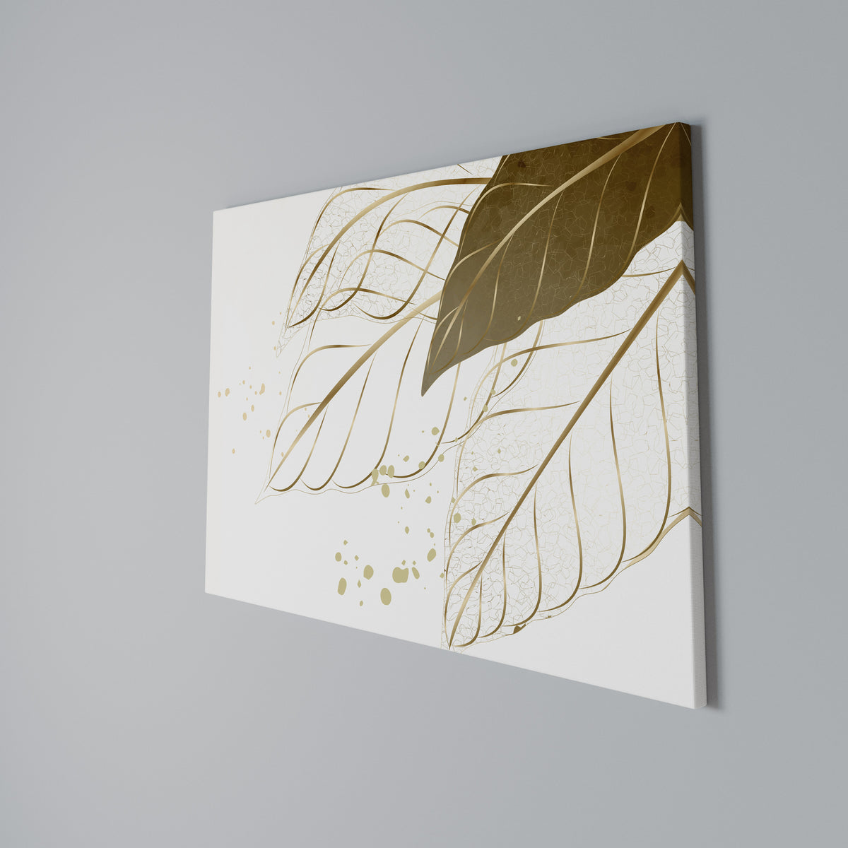 ELEGANCE IN FOLIAGE Horizontal Canvas Print