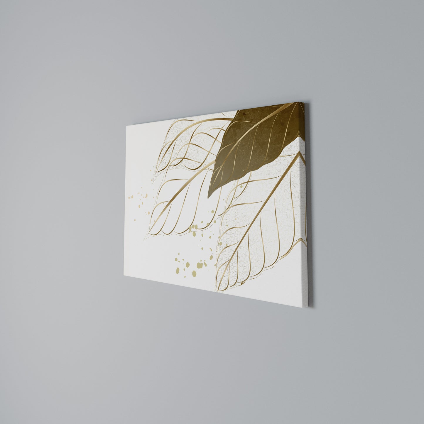 ELEGANCE IN FOLIAGE Horizontal Canvas Print