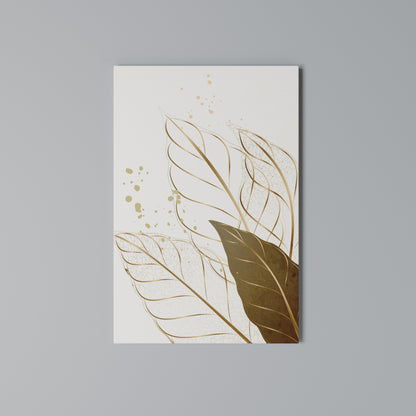ELEGANCE IN FOLIAGE Vertical Canvas Print