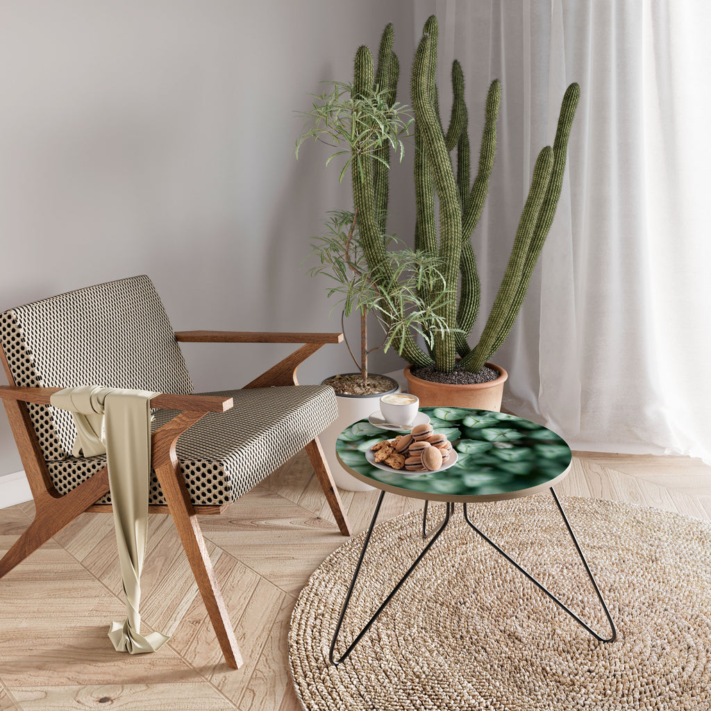 TEXTURED GREEN TIDBITS Konferenční stolek