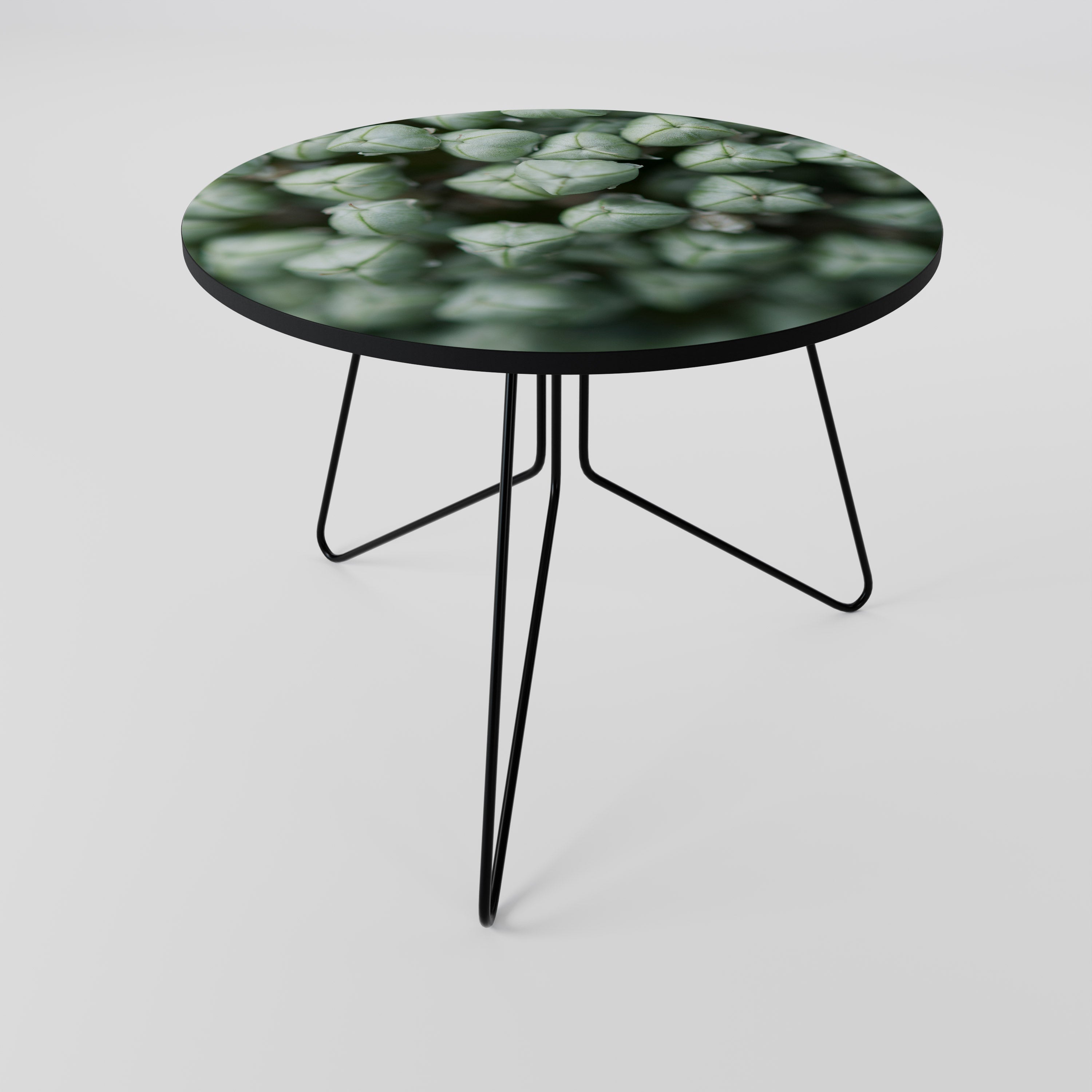 TEXTURED GREEN TIDBITS Konferenční stolek