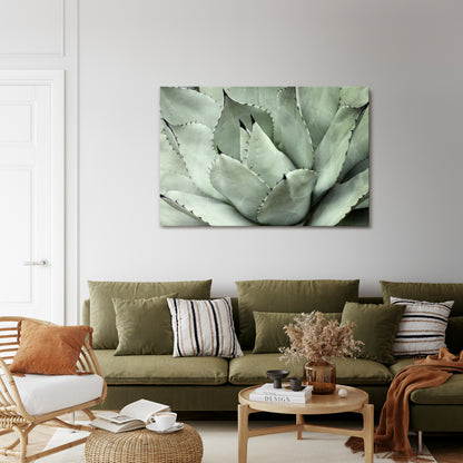 MYSTICAL SUCCULENT DREAM Horizontal Canvas Print