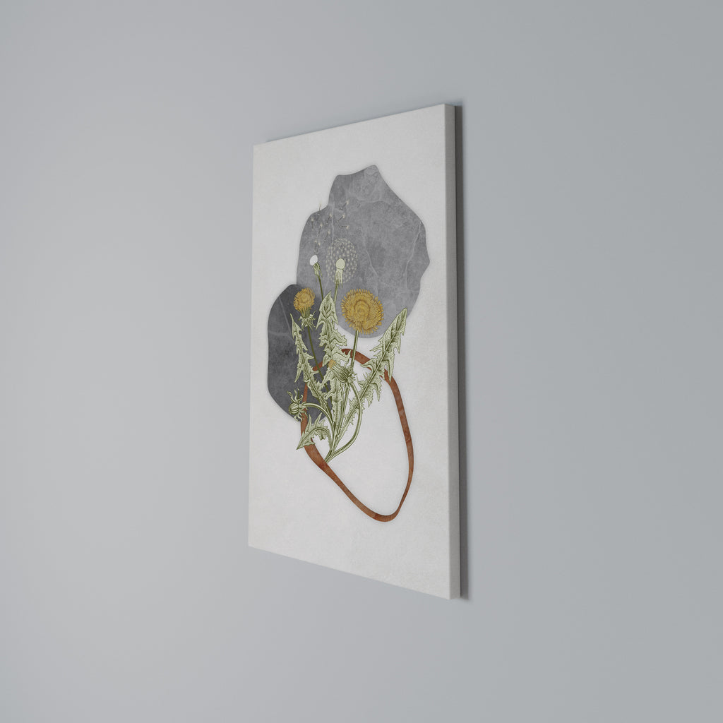DANDELION RING Vertical Canvas Print