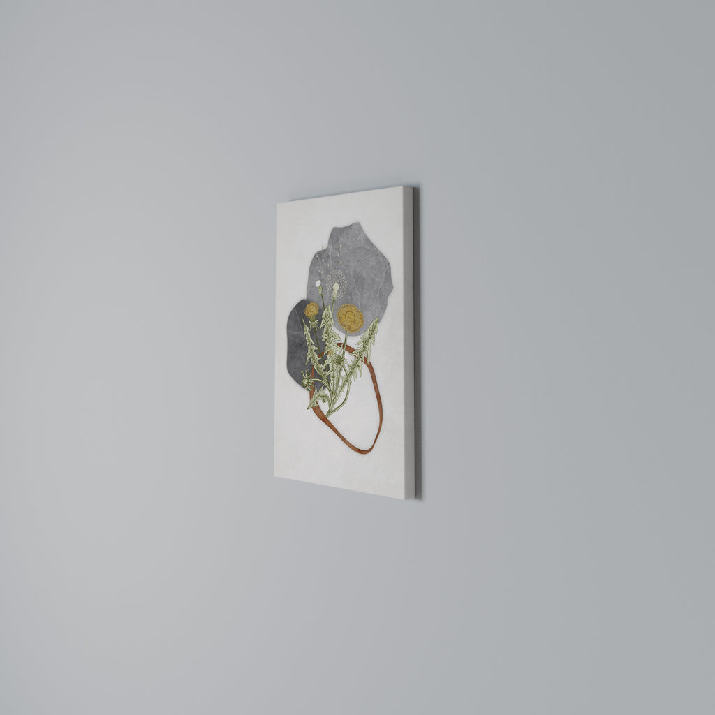 DANDELION RING Vertical Canvas Print