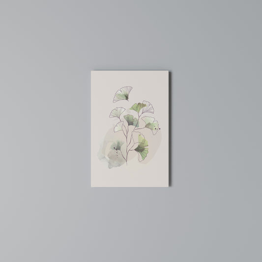 FOLIAGE REVERIE Vertical Canvas Print