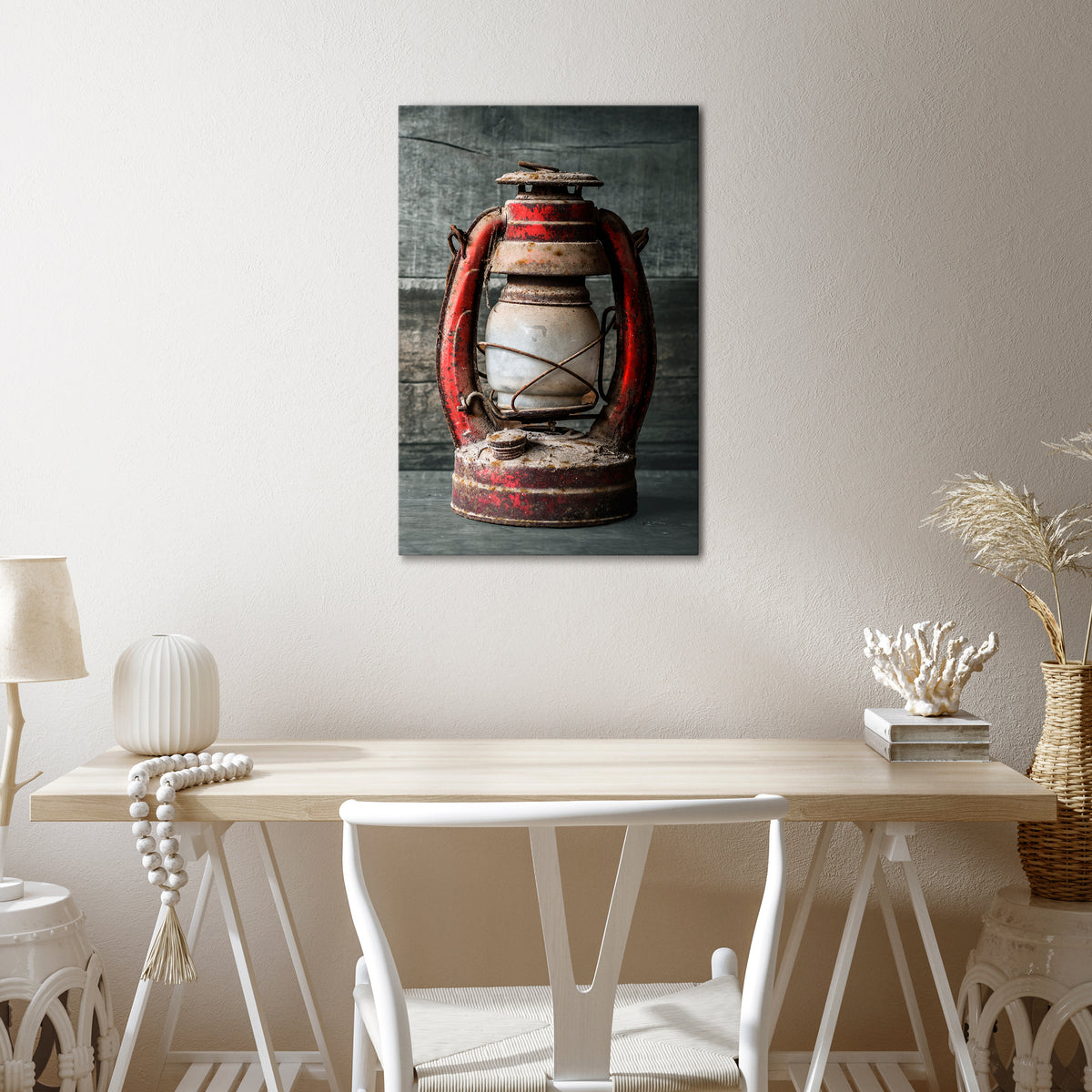 LANTERN OF MEMORIES Vertical Canvas Print