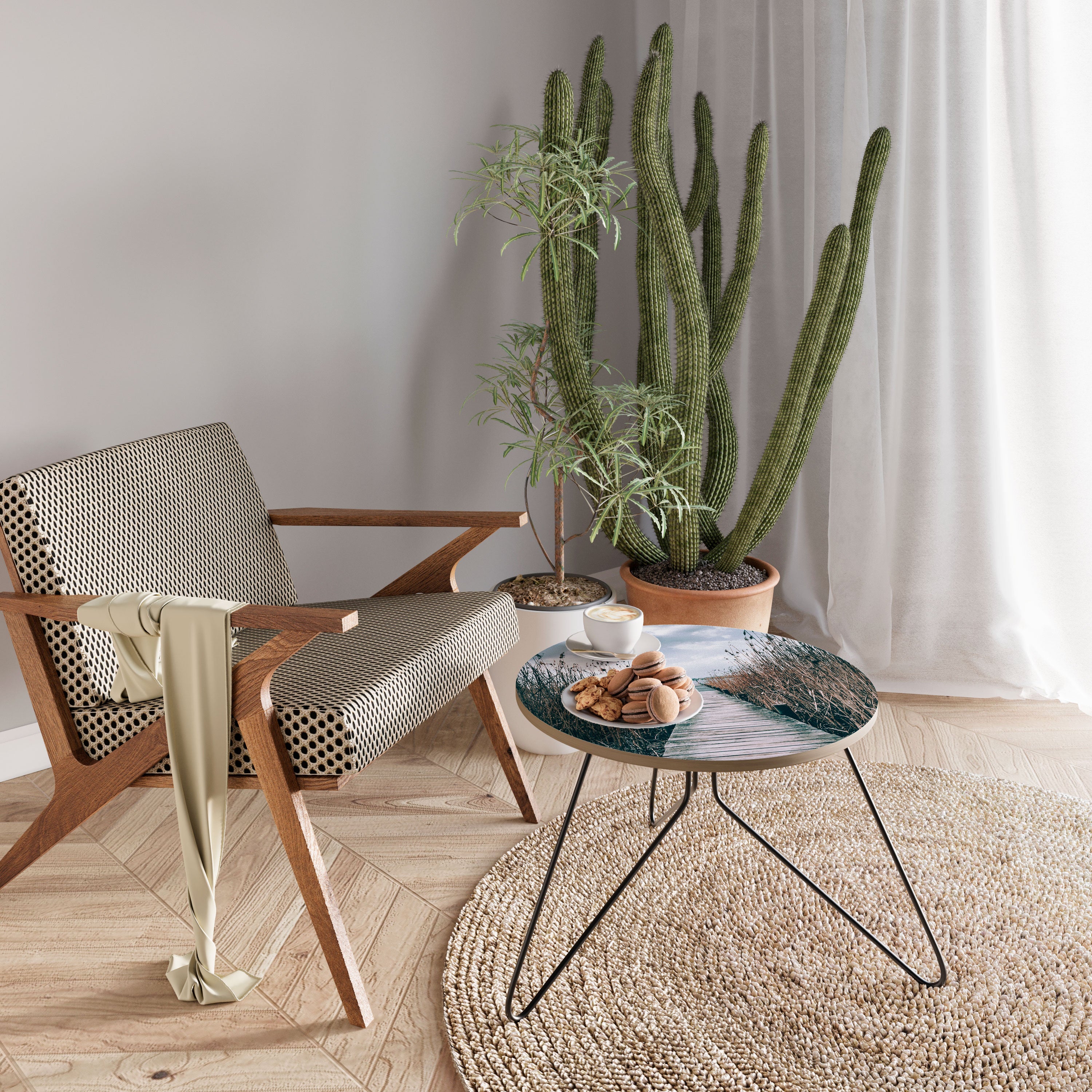 GAZE INTO STILLNESS Konferenční stolek