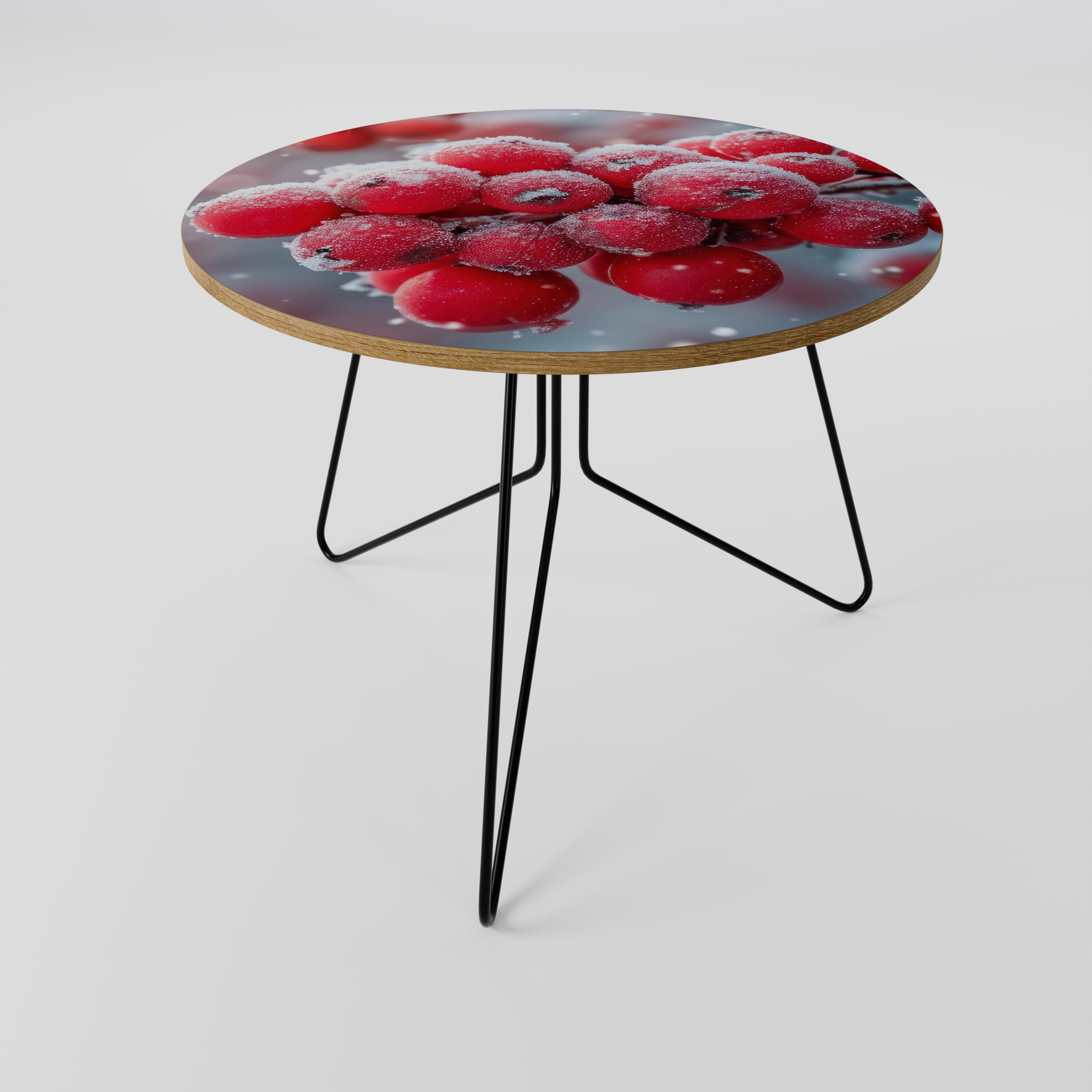 WINTER'S CRIMSON TREASURES Coffee Table