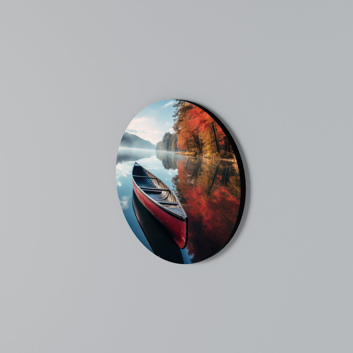 BOAT OF TRANQUILITY Kulatá nástěnná dekorace