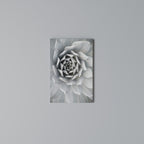 ELEGANT PETAL SWIRL Vertical Canvas Print