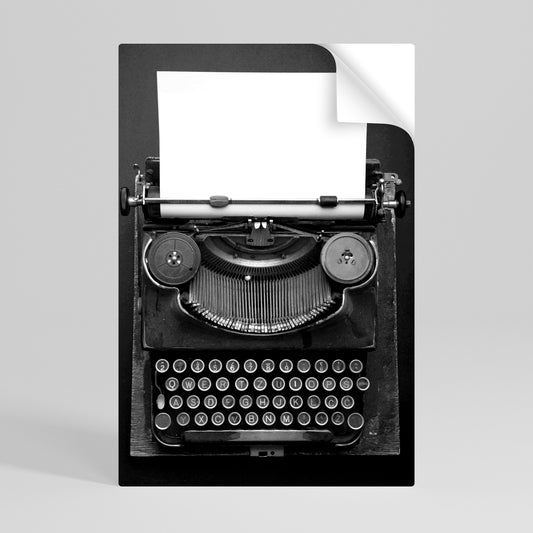 TYPEWRITER SYMPHONY Svislý samolepicí plakát