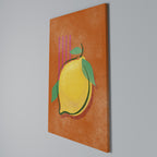 LUSCIOUS LEMON Vertical Canvas Print