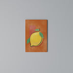 LUSCIOUS LEMON Vertical Canvas Print