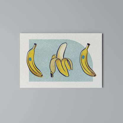 BOLD BANANA BOUQUET Horizontal Canvas Print