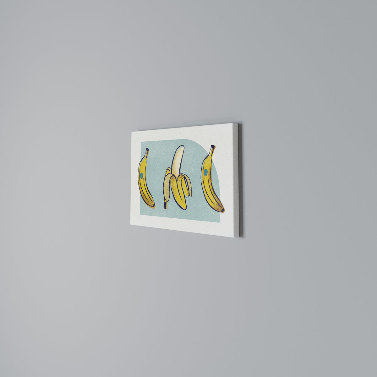 BOLD BANANA BOUQUET Horizontal Canvas Print