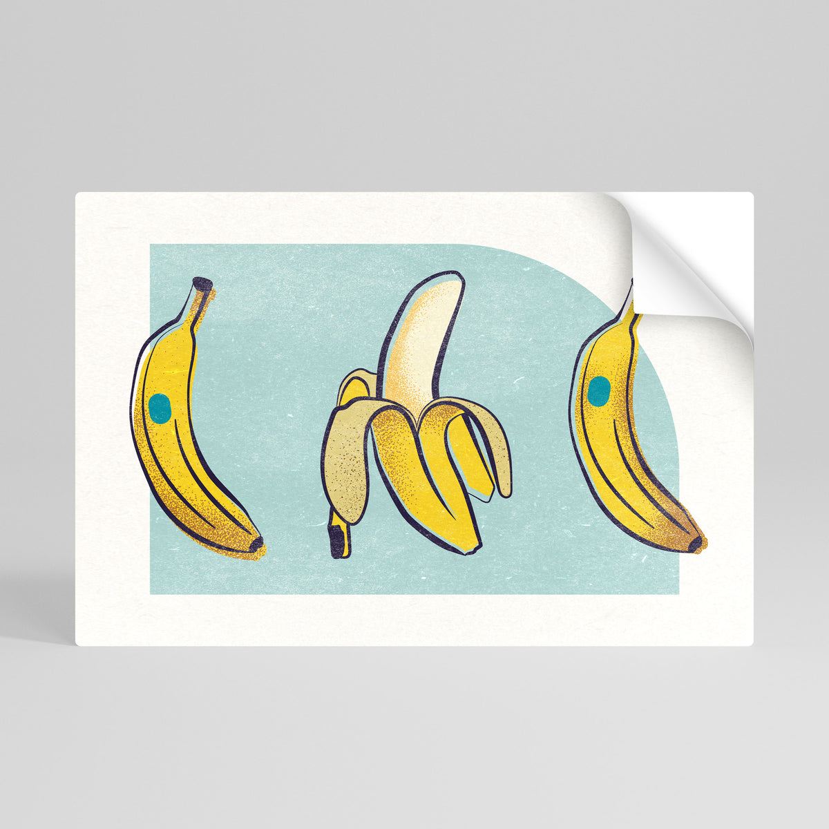 BOLD BANANA BOUQUET Vodorovný samolepicí plakát