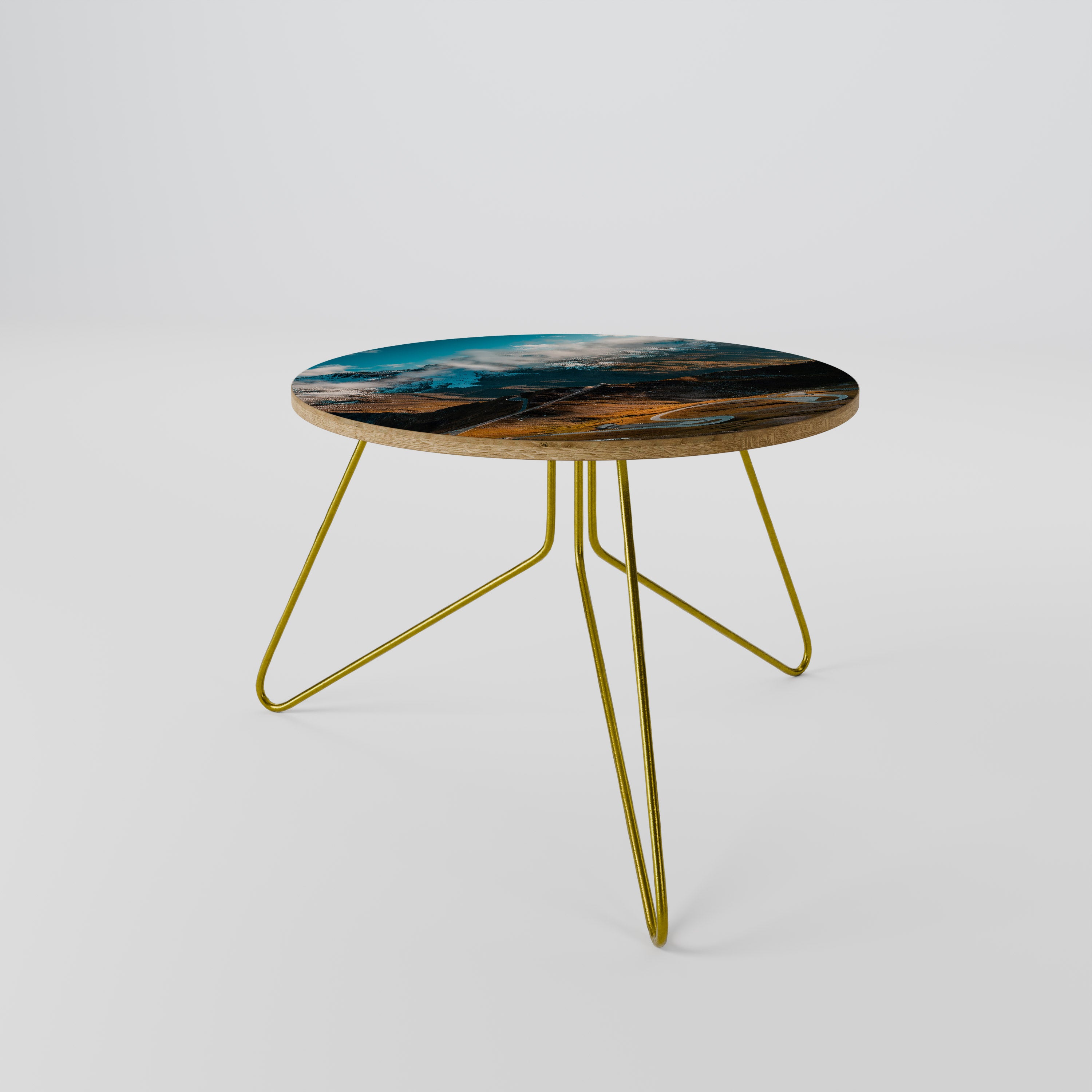 MOUNTAIN SERPENTINE Konferenční stolek