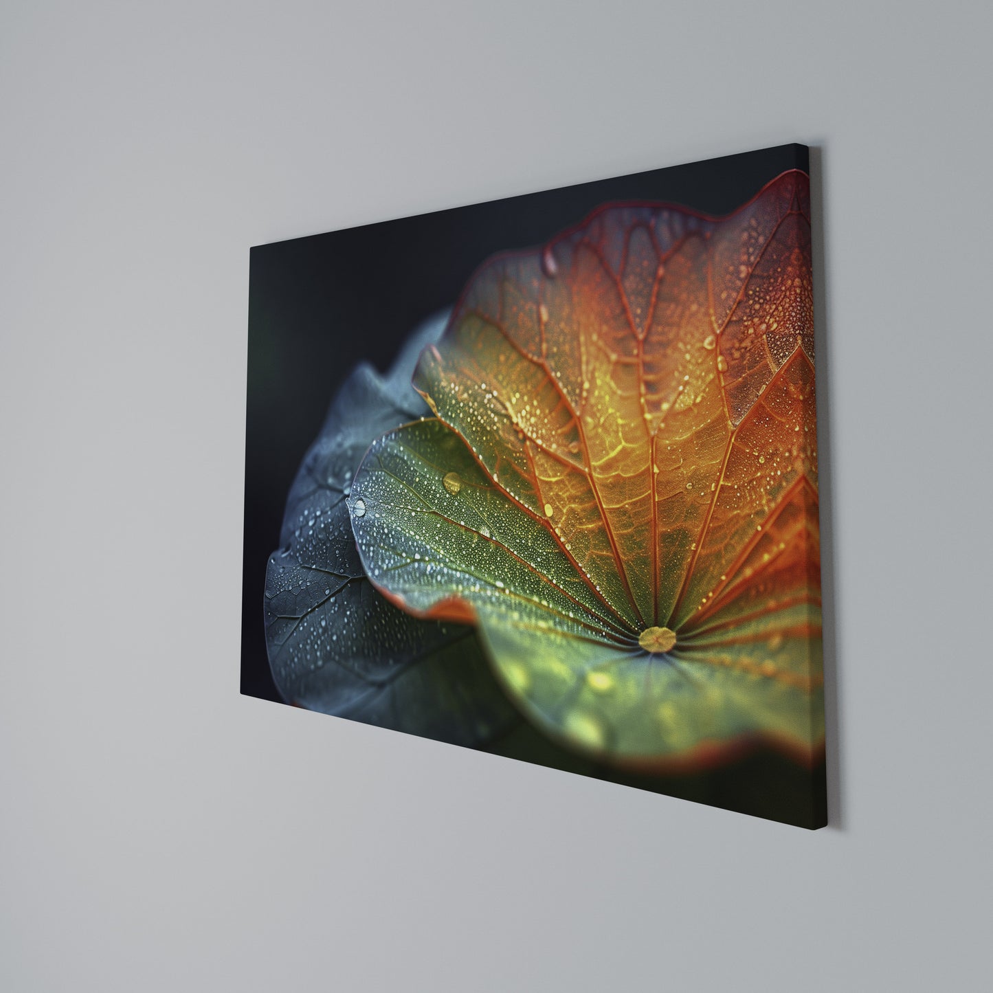 ECHOES OF RAIN Horizontal Canvas Print