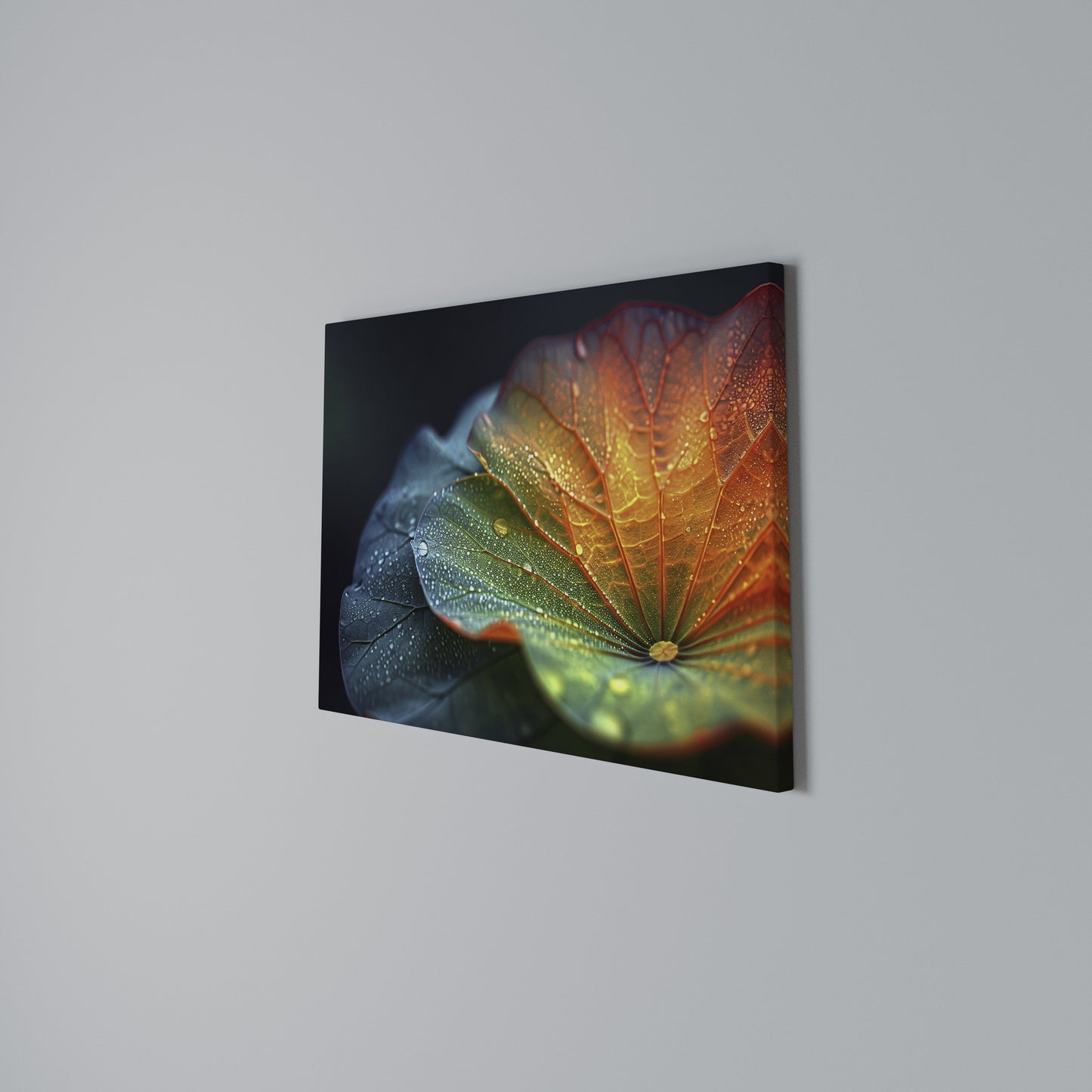 ECHOES OF RAIN Horizontal Canvas Print