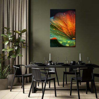 ECHOES OF RAIN Vertical Canvas Print
