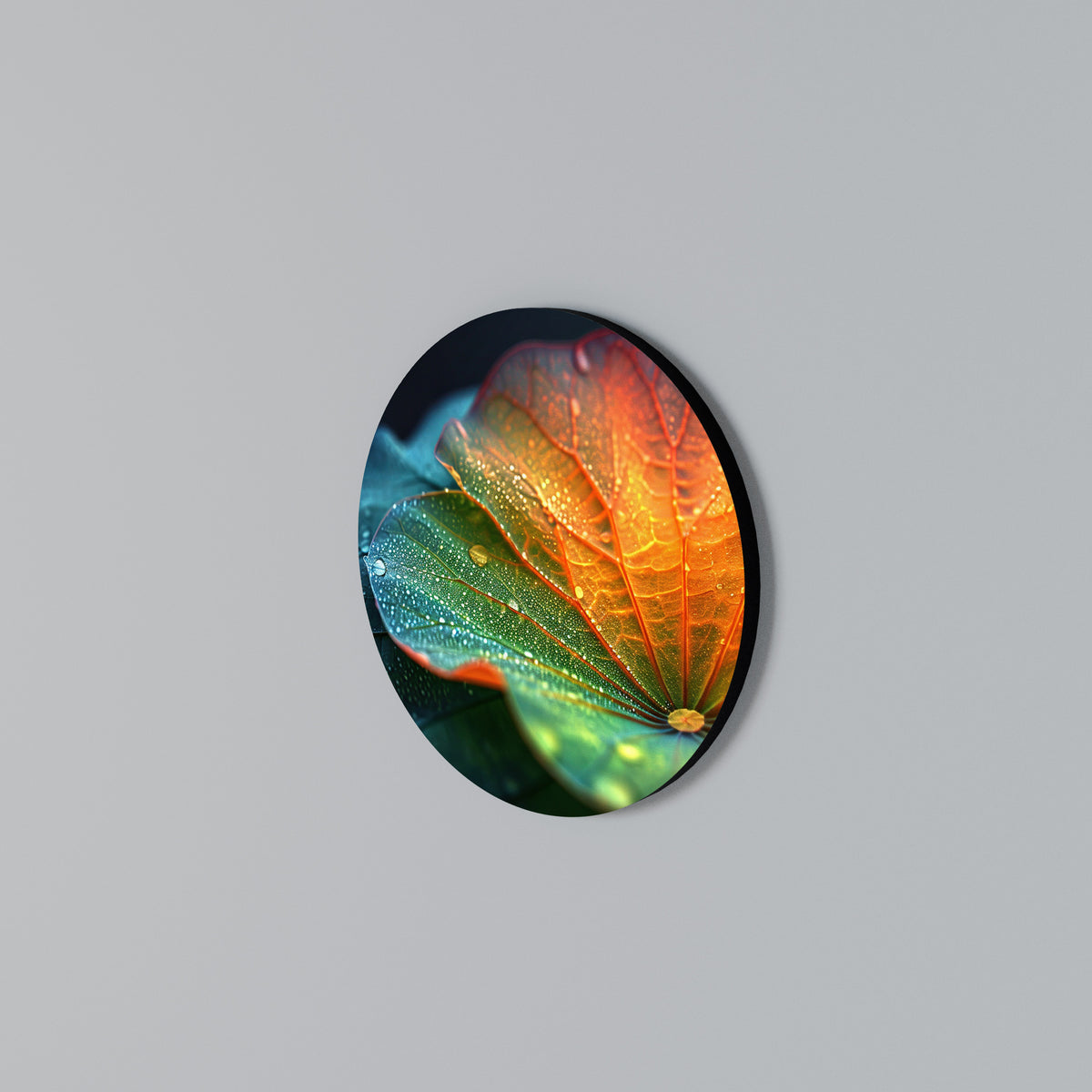 ECHOES OF RAIN Kulatá nástěnná dekorace