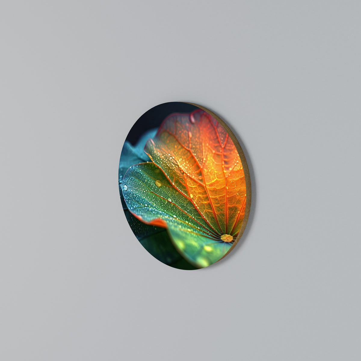 ECHOES OF RAIN Kulatá nástěnná dekorace