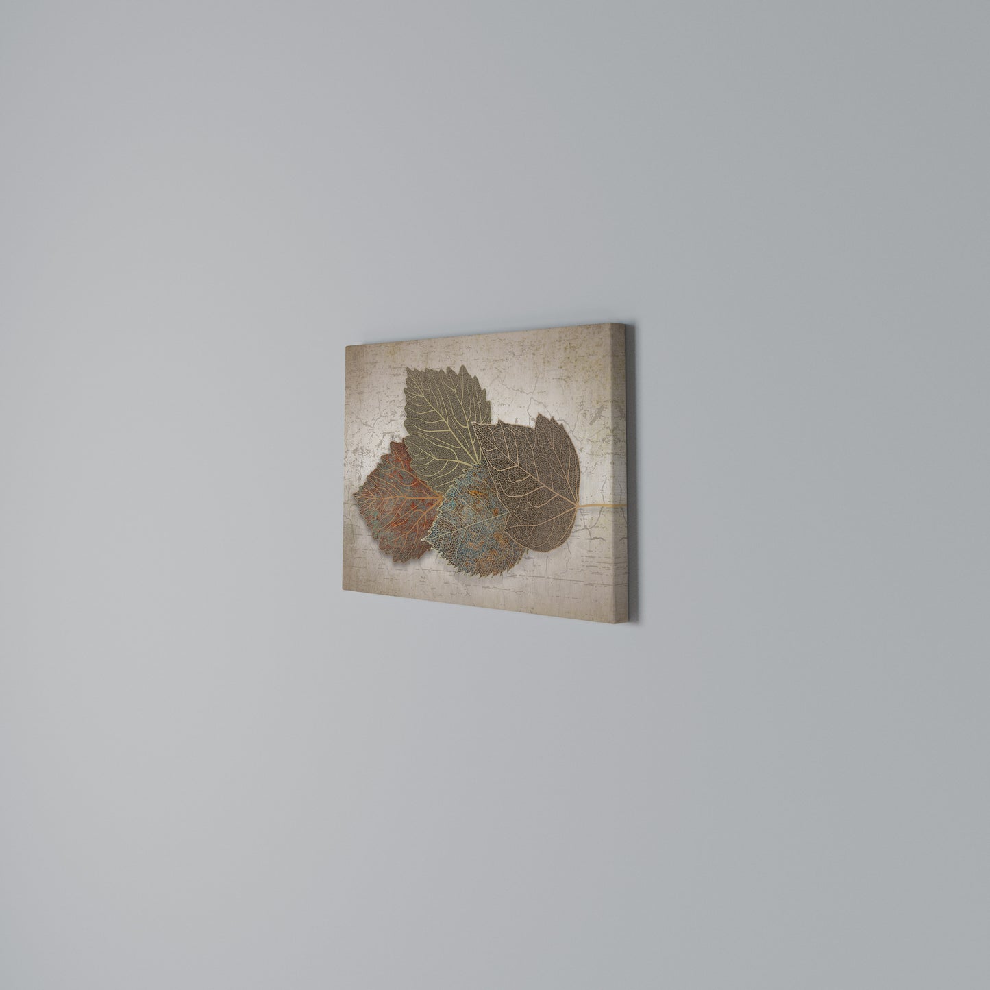 LEAVES OF TIME Horizontal Canvas Print