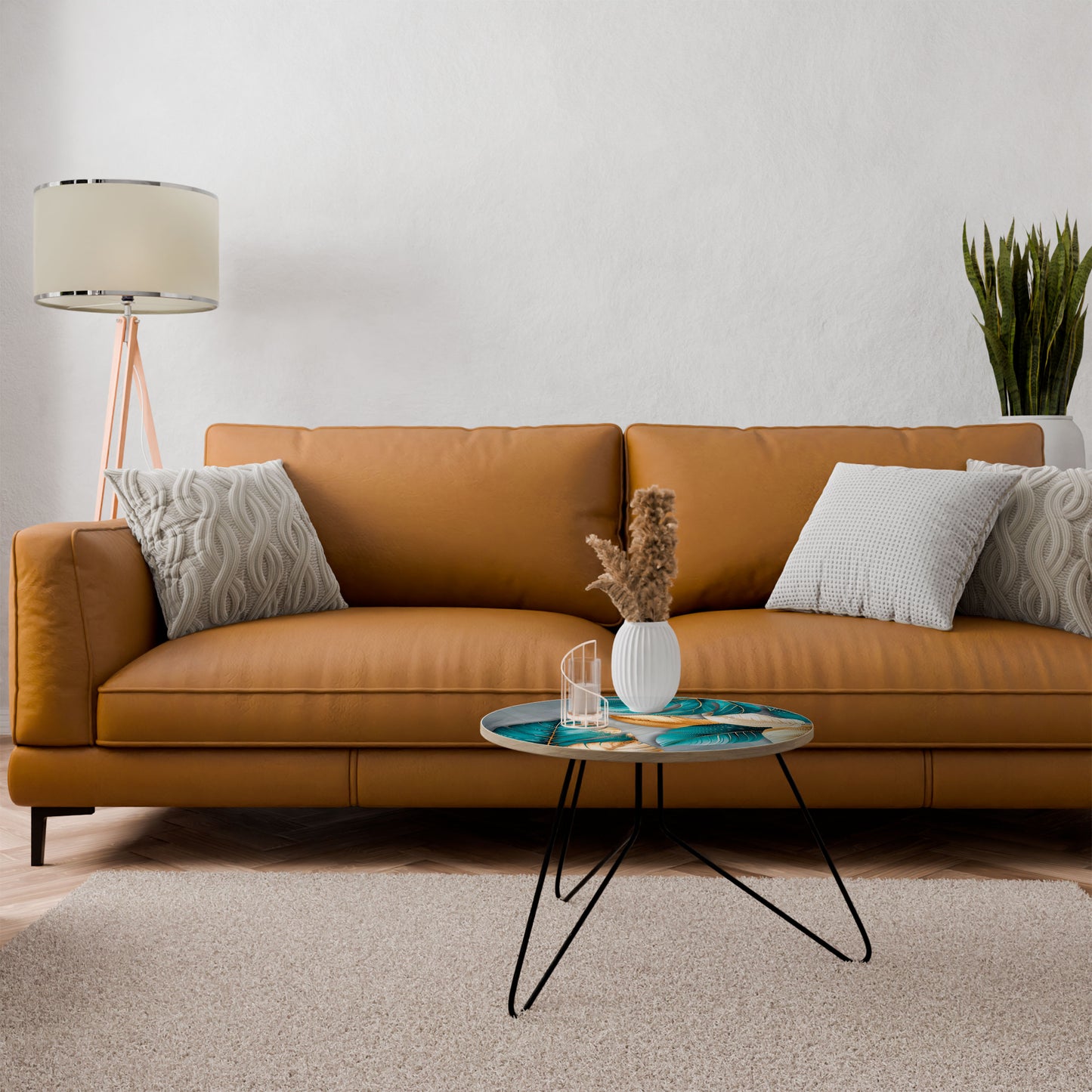 ELEGANCE IN LEAVES Konferenční stolek