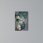 ELEGANCE IN LEAVES Vertical Canvas Print