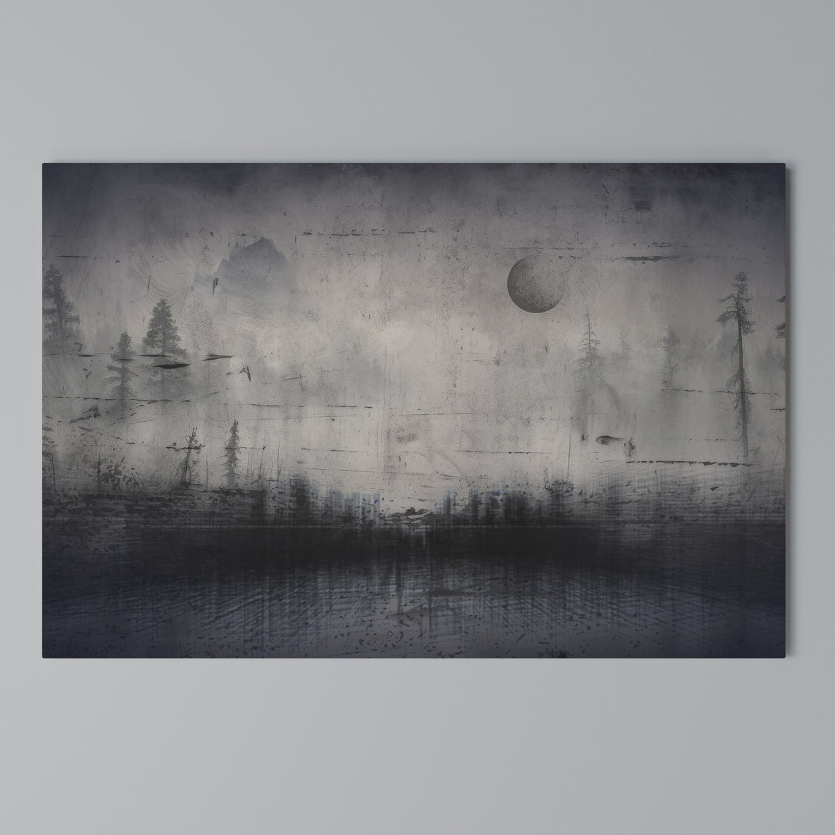 ECLIPSE OF SERENITY Horizontal Canvas Print