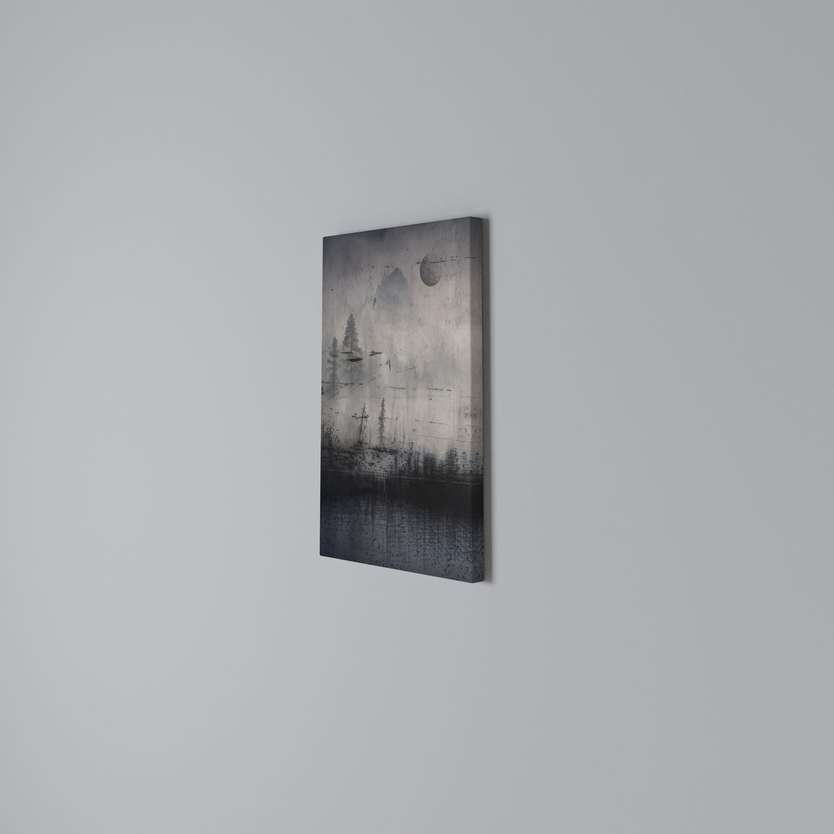 ECLIPSE OF SERENITY Vertical Canvas Print