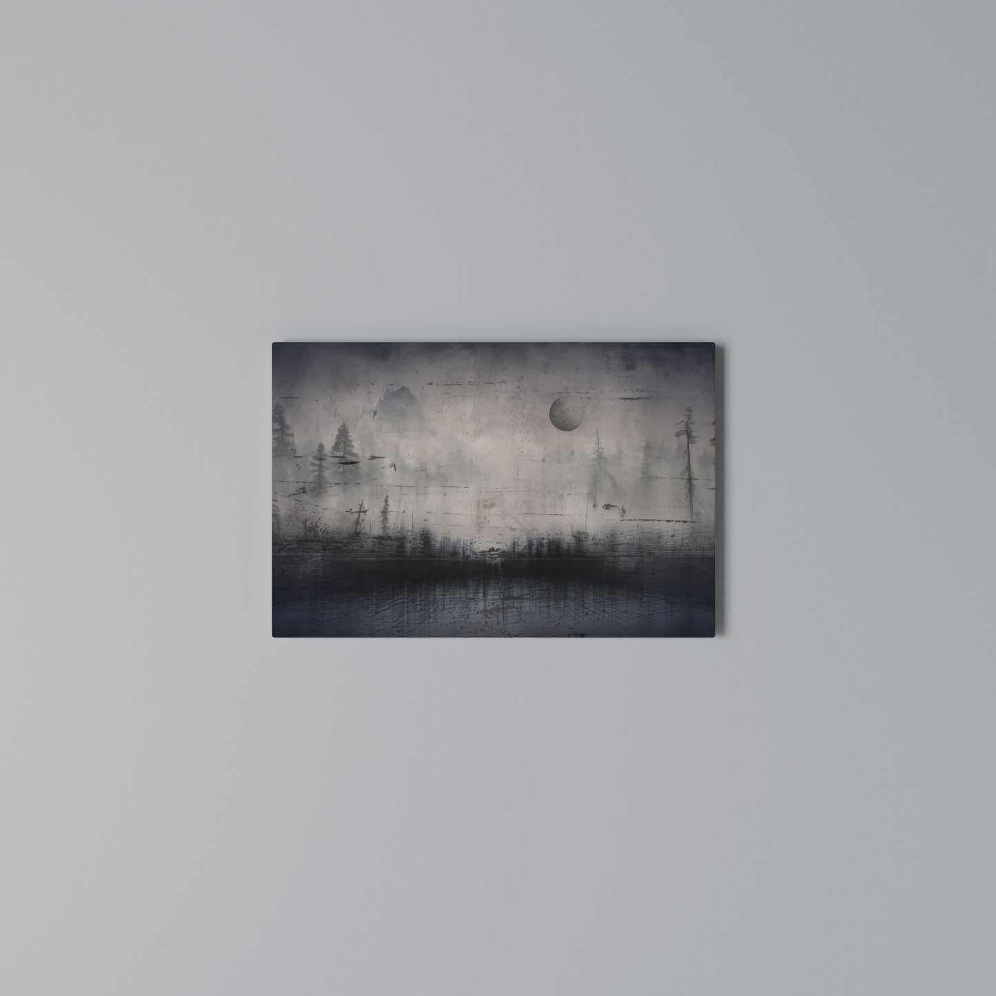 ECLIPSE OF SERENITY Horizontal Canvas Print