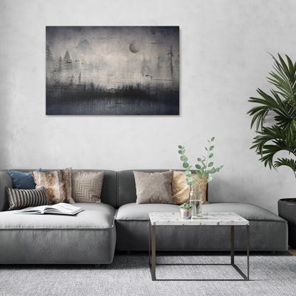 ECLIPSE OF SERENITY Horizontal Canvas Print