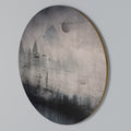 ECLIPSE OF SERENITY Round Wall Art