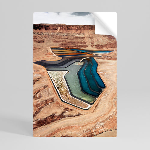 HARMONY IN LAYERS Svislý samolepicí plakát