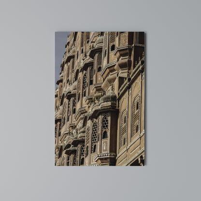 MAJESTIC FACADE FANTASY Vertical Canvas Print