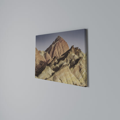 PEAKS OF PAINTED DREAMS Horizontal Canvas Print