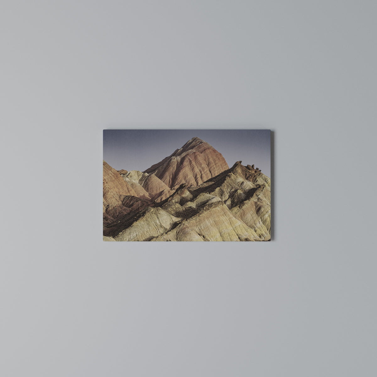 PEAKS OF PAINTED DREAMS Horizontal Canvas Print
