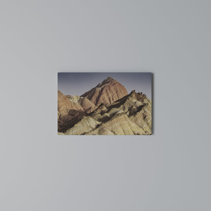 PEAKS OF PAINTED DREAMS Horizontal Canvas Print